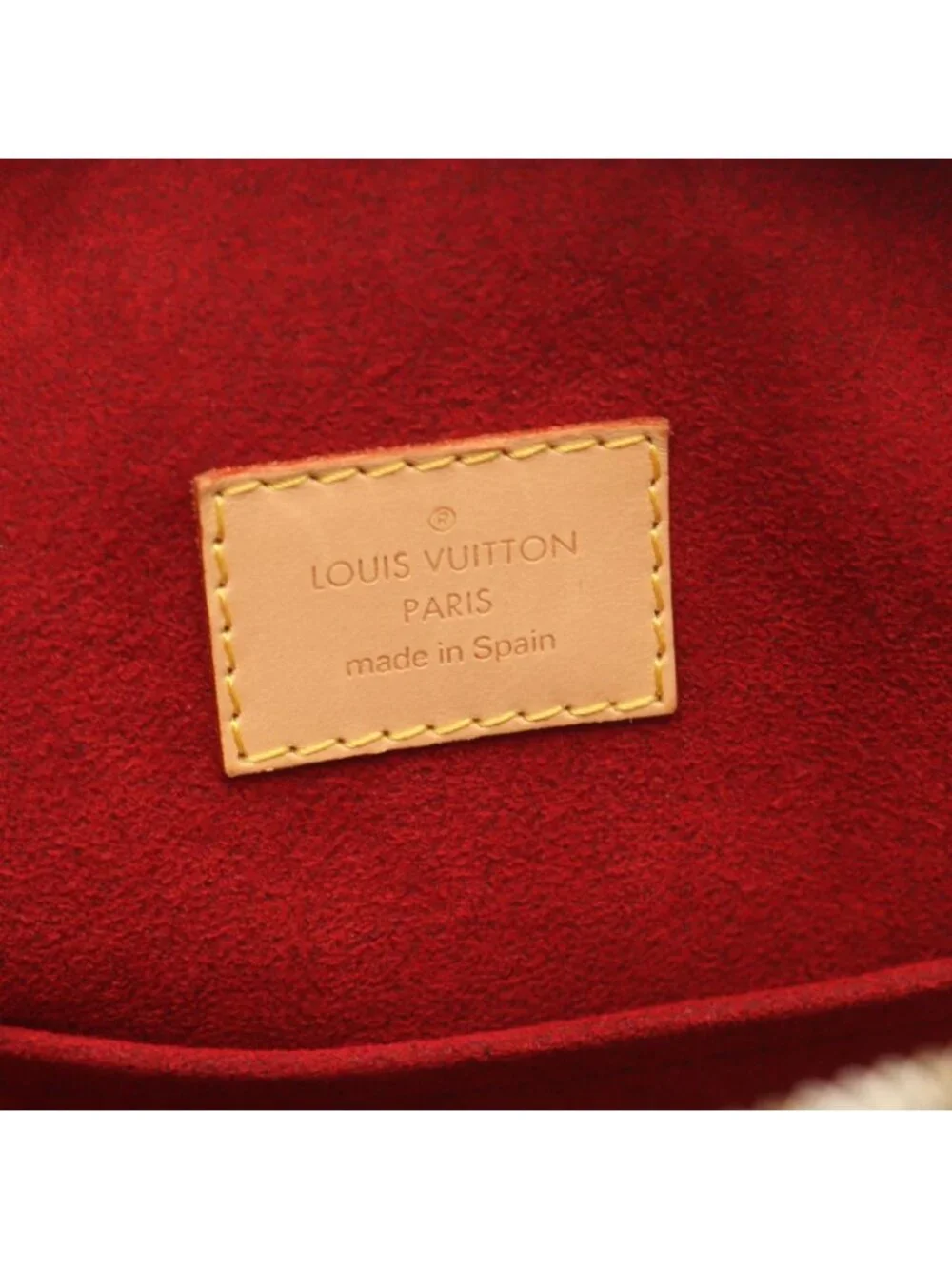 Louis Vuitton Handbag Mitzi Canvas Leather
